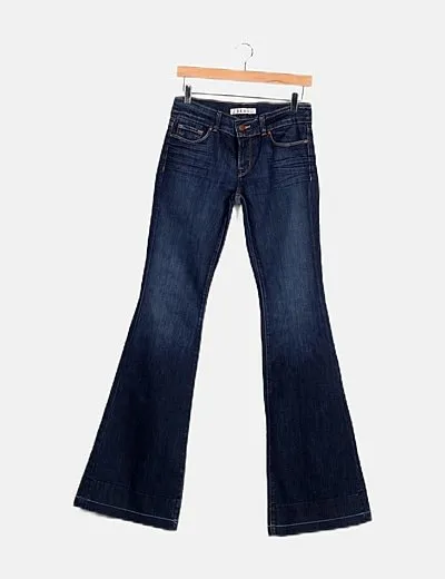 J.BRAND Jeans denim azul oscuro campana