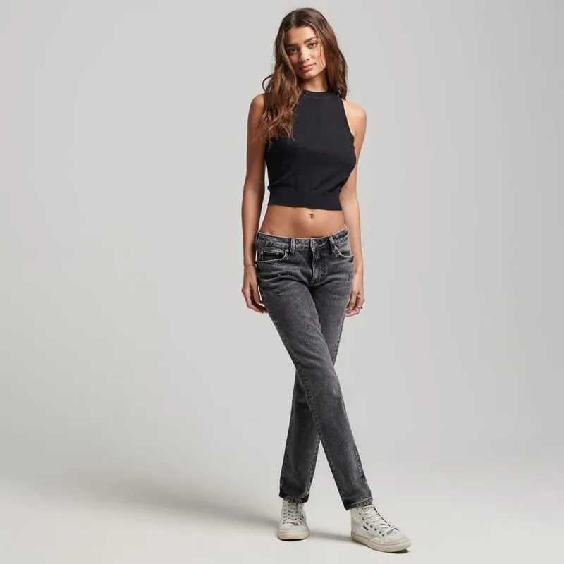 Jean Stretch Para Mujer Vintage Mid Rise Superdry