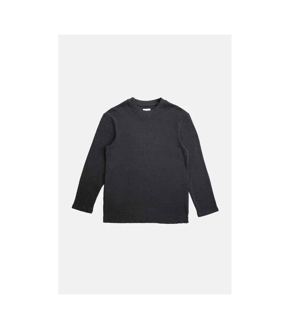 Jersey RHYTHM Classic Waffle Knit - Vintage black