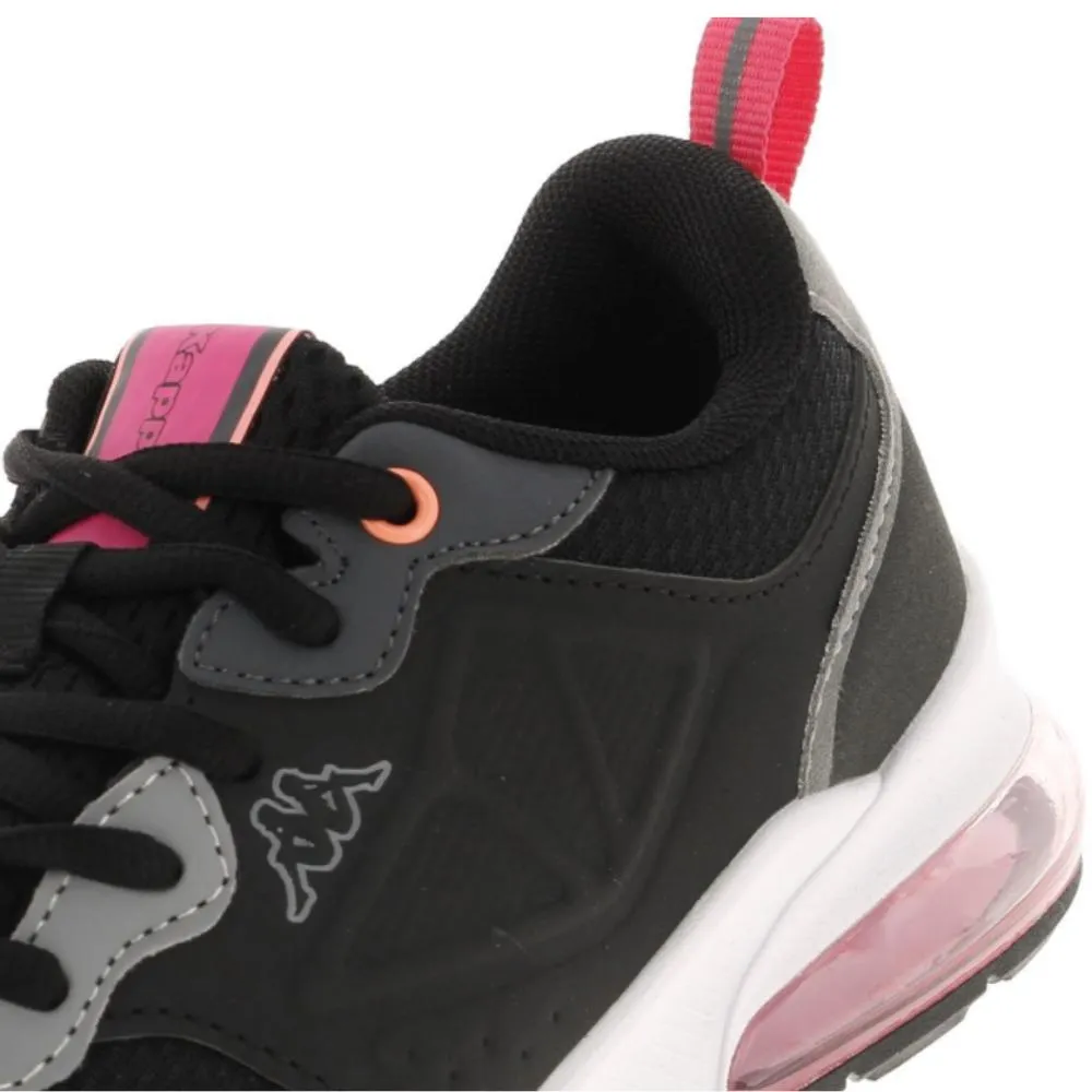 KAPPA LOGO SPLINTER EV KID Juior. 33152YW. Black grey/pink coral.