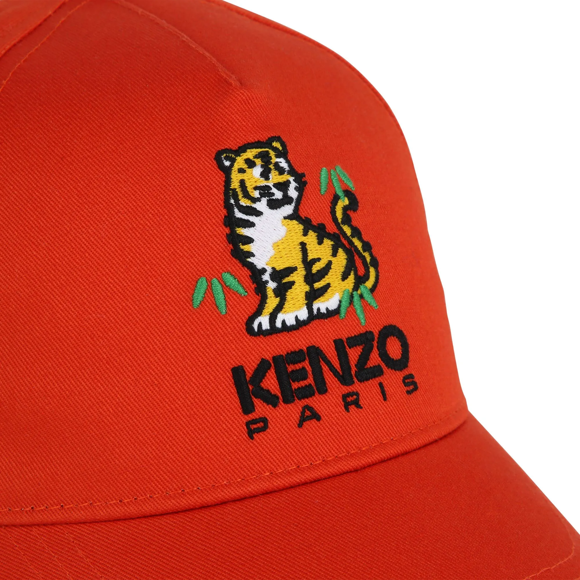 KENZO KIDS Gorra bordada y cierre velcro