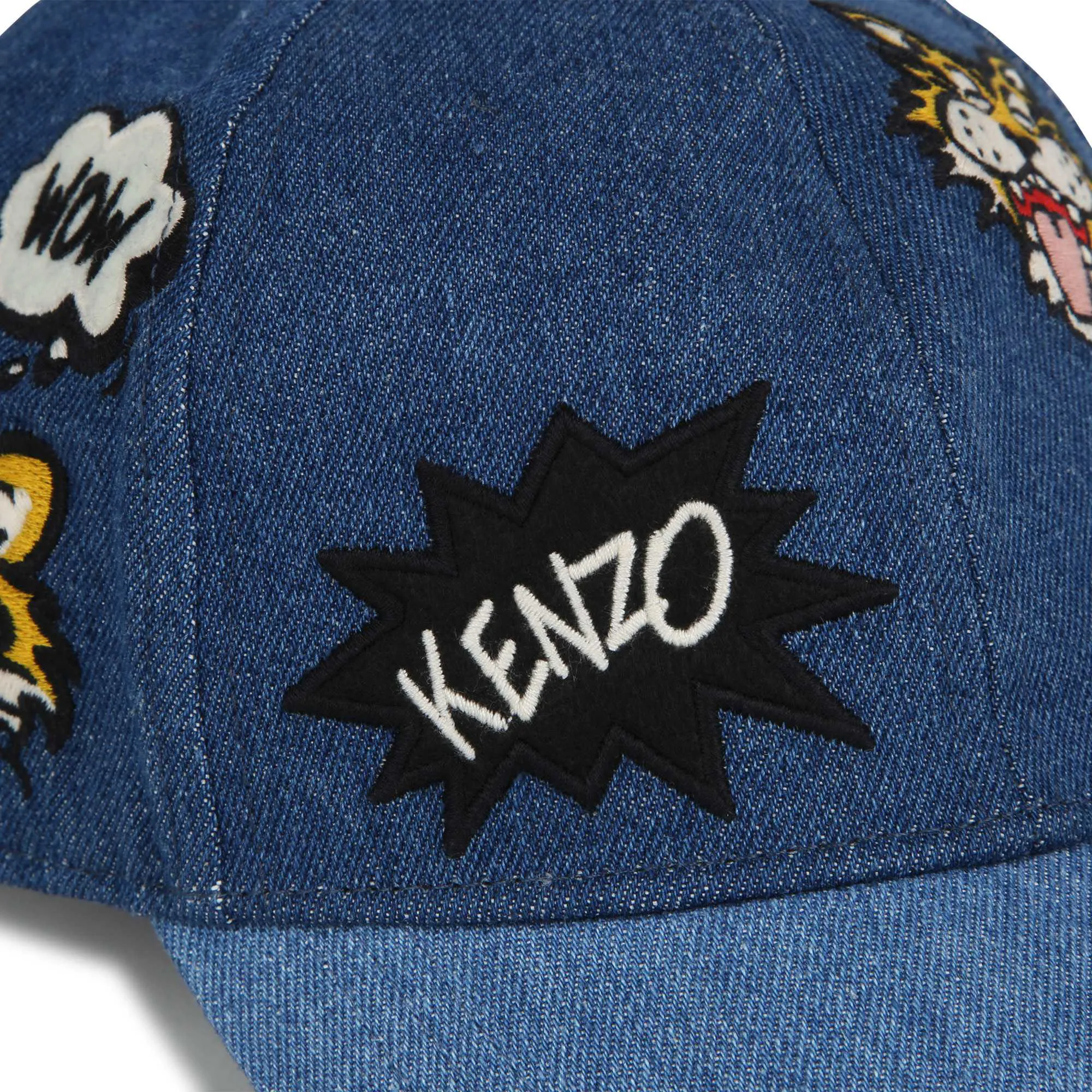 KENZO KIDS Gorra con parches y bordados