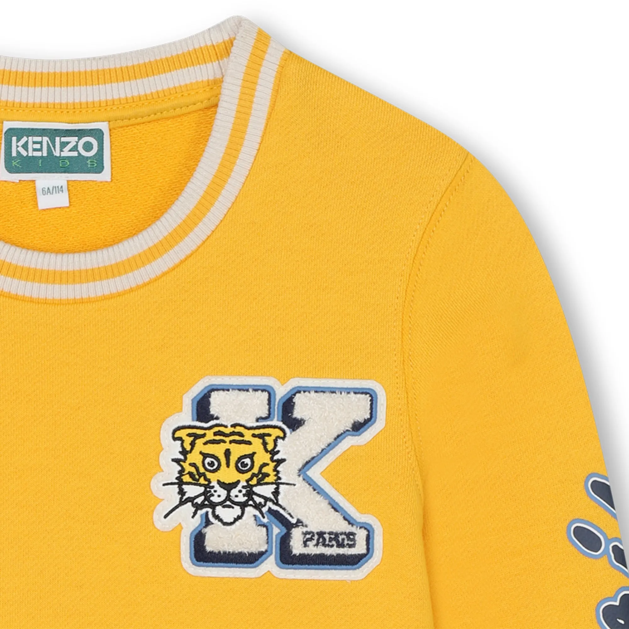 KENZO KIDS Sudadera de muletón bordada