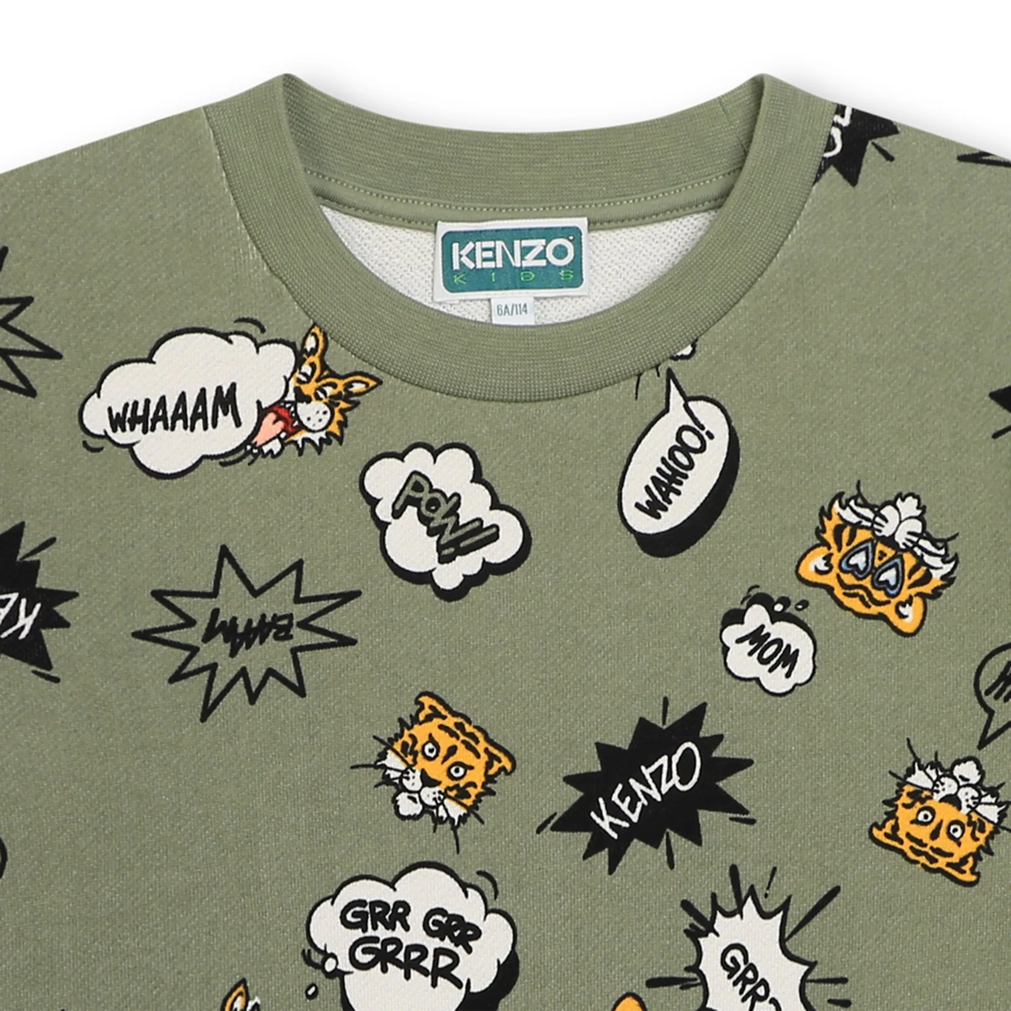 KENZO KIDS Sudadera de muletón estampada