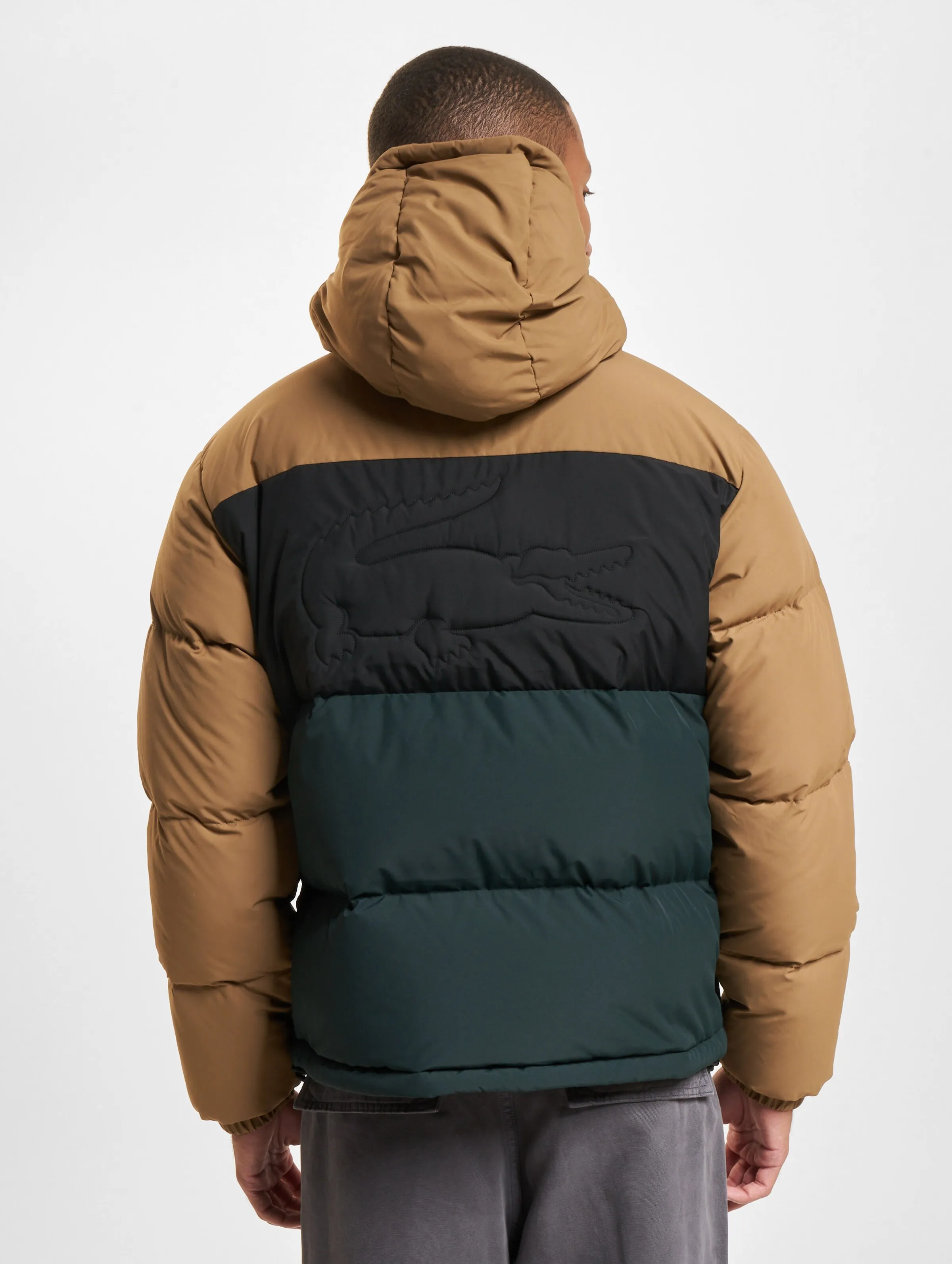 Lacoste Colorblock Daunenjacke