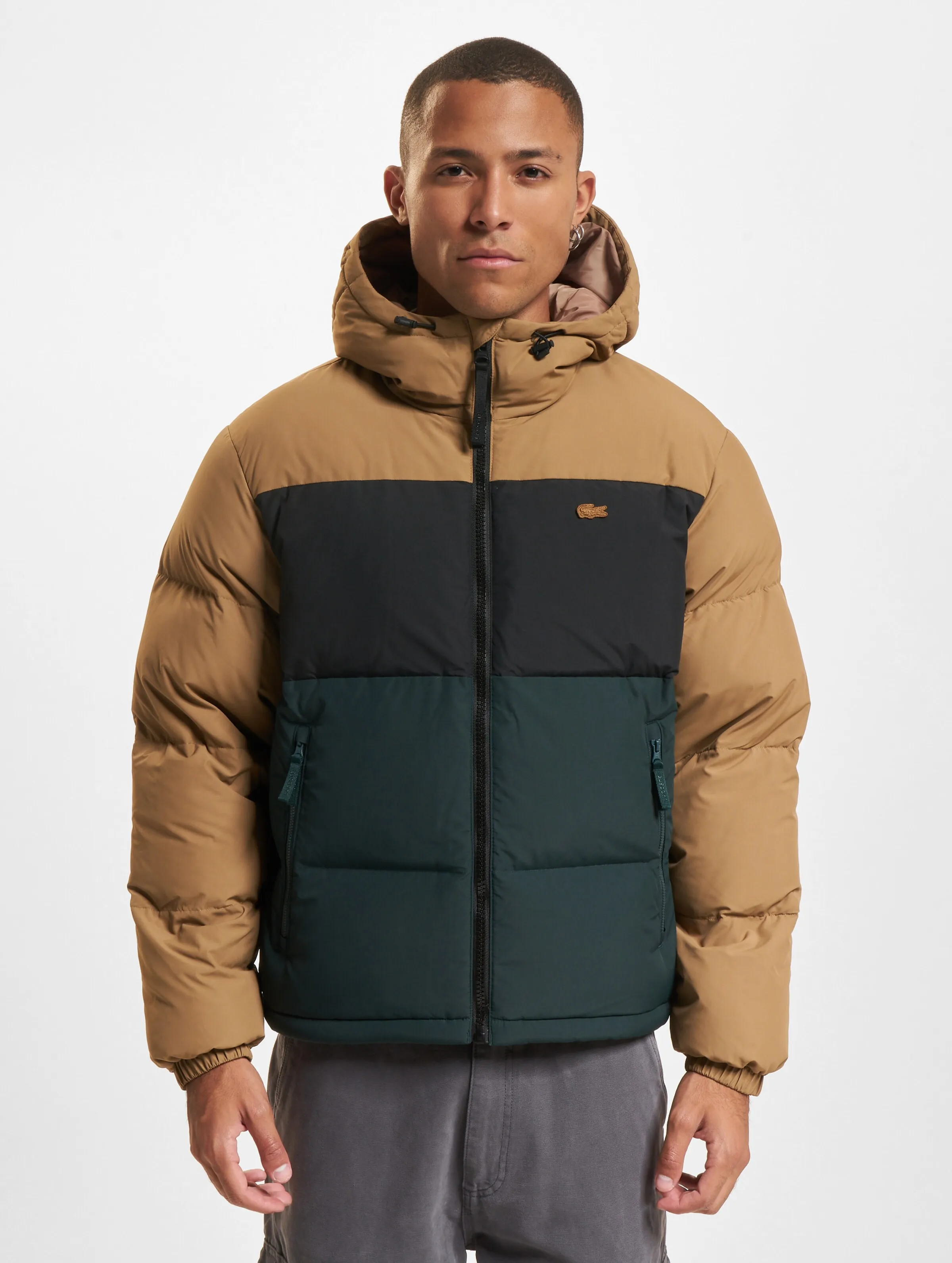 Lacoste Colorblock Daunenjacke