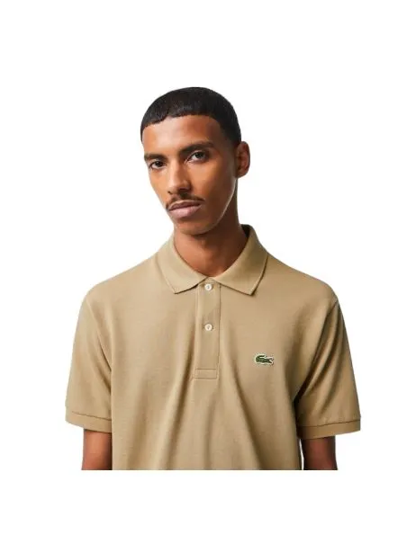 LACOSTE Polo Classic Fit Hombre Beige