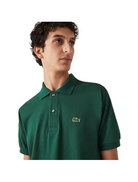 LACOSTE Polo Classic Fit Hombre Verde Smeraldo