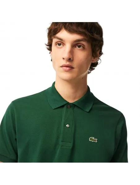 LACOSTE Polo Classic Fit Hombre Verde Smeraldo