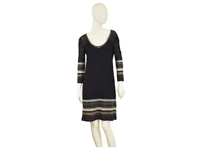 M Missoni Vestidos Negro 