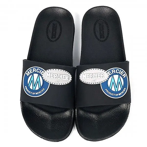 Men's Mercier OG Badge Black Slide Sandals M-FTW001