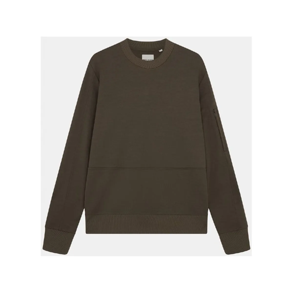 ML1742V TRICOT CREW NECK SWEATSHIRT-W48 OLIVE