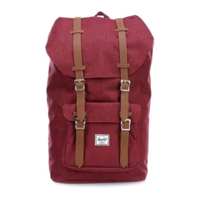 Mochila Herschel Little America - Winetasting Cros/tan Synt Leat