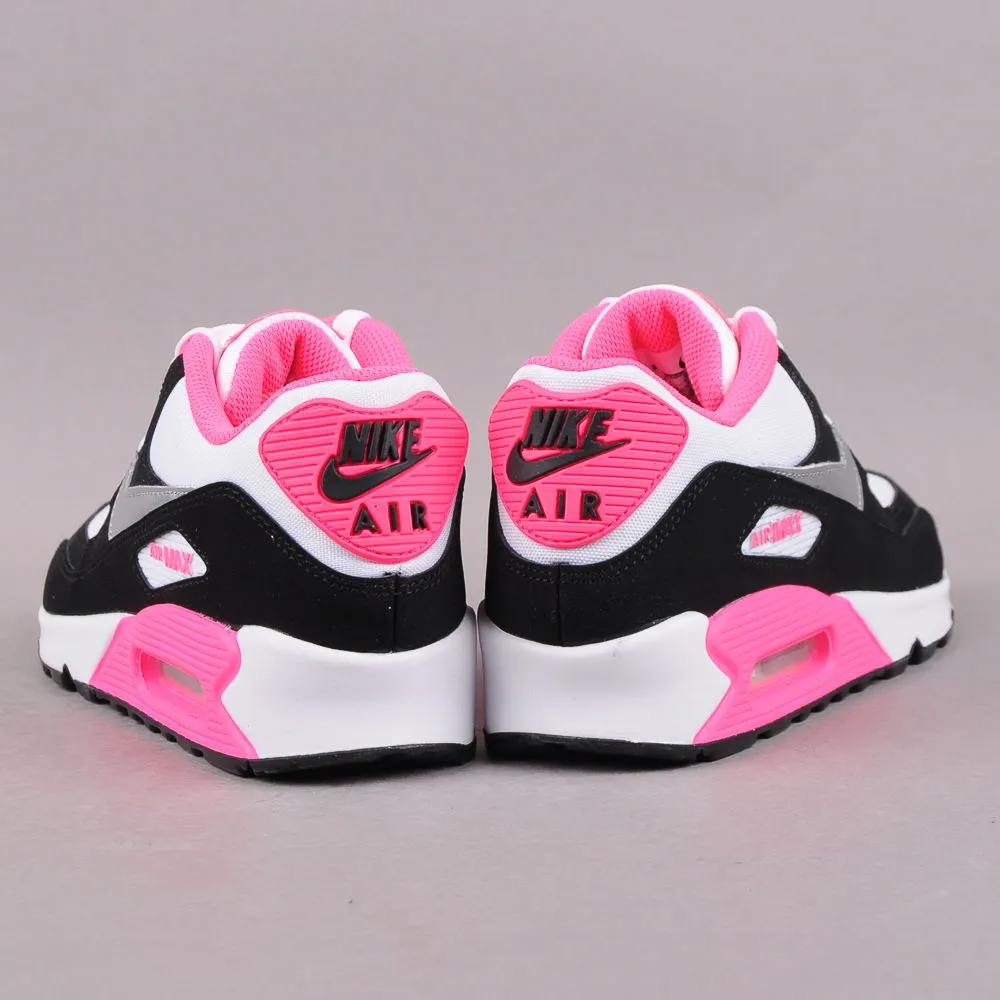 Nike Air Max 90 2007  "White Black Pink' GS