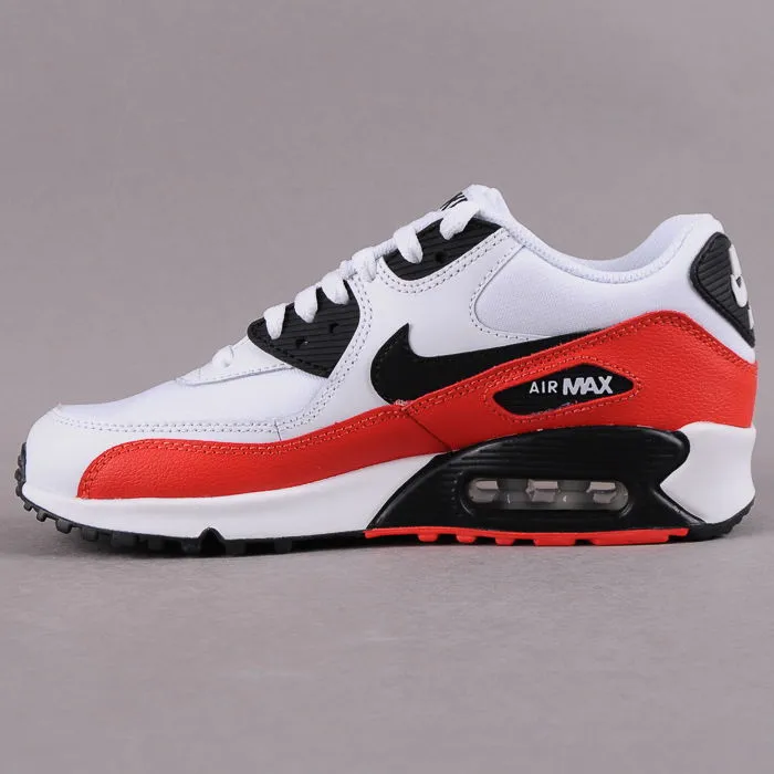 Nike Air Max 90 "White Black Crimson" GS