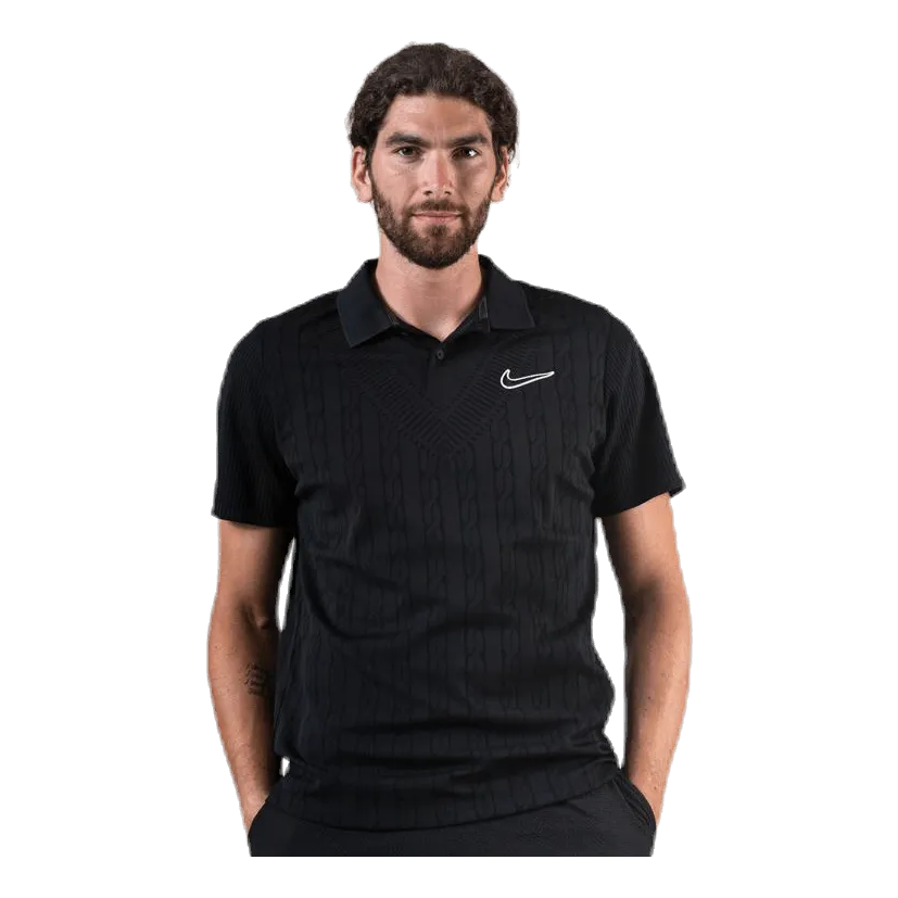 Nike Court ADV Polo Black