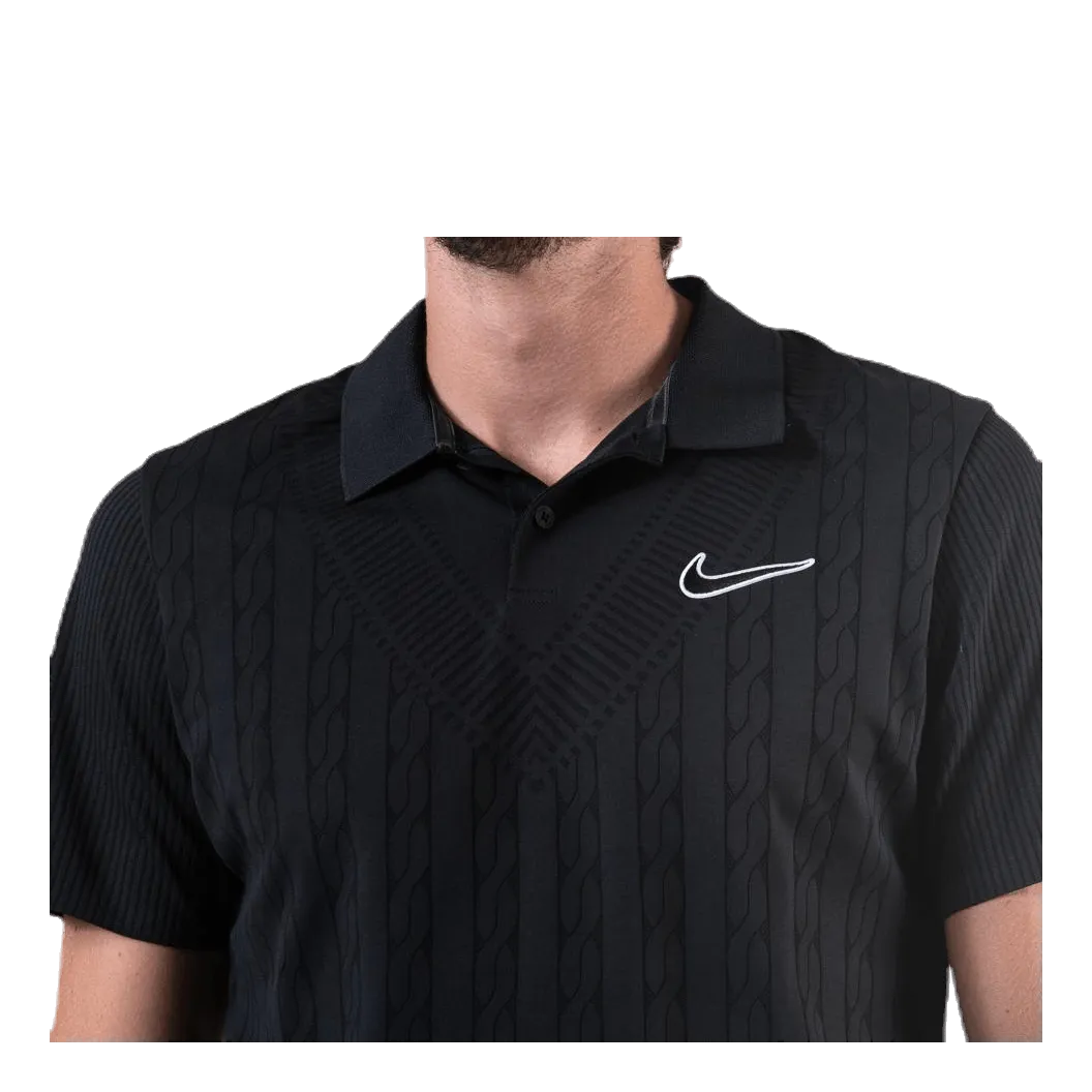 Nike Court ADV Polo Black