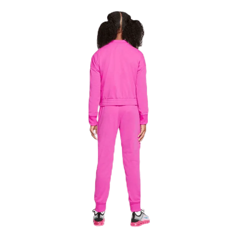 Nike Girls Tricot Essential Tracksuit Pink