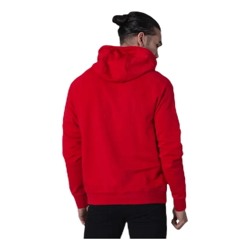 Nike NSW Swoosh Hoodie White/Red