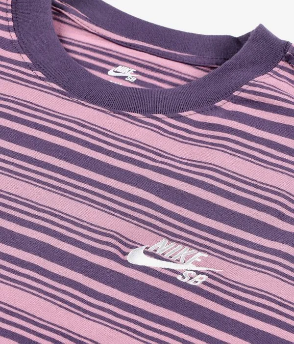 Nike SB Striped Camiseta (plum dust)