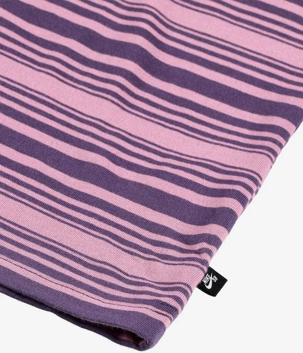 Nike SB Striped Camiseta (plum dust)