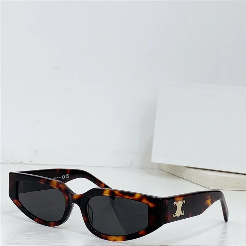 Nuevas gafas de sol de diseño de moda 40269n marco de tablones de ojo de gato pequeño forma simple estilo de calle moderno al ai