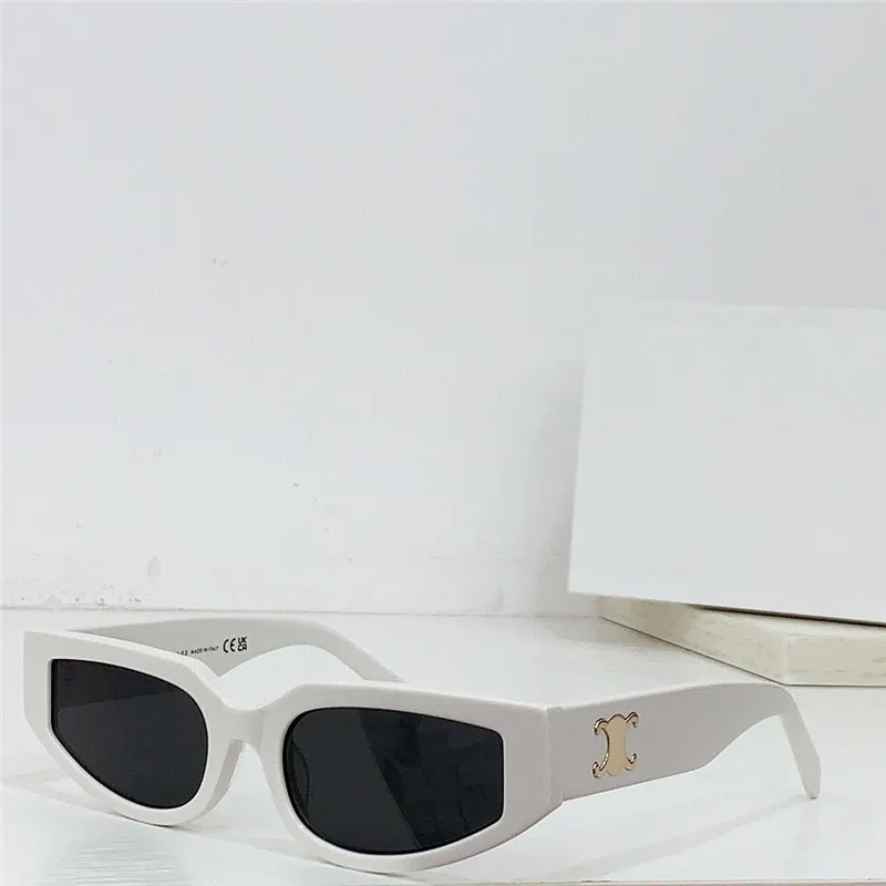 Nuevas gafas de sol de diseño de moda 40269n marco de tablones de ojo de gato pequeño forma simple estilo de calle moderno al ai