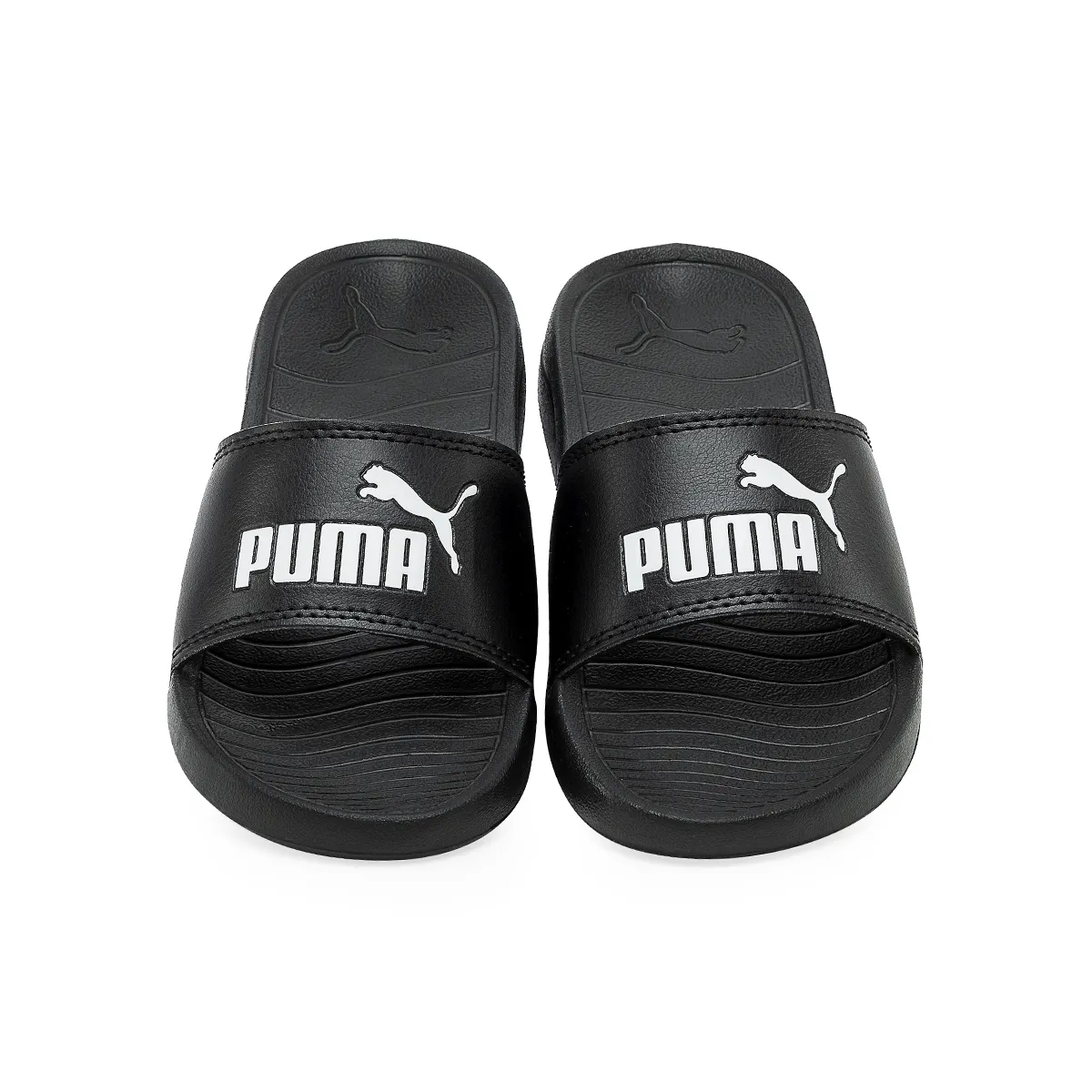 Ojotas Puma Popcat 20 Niño Niña Negra