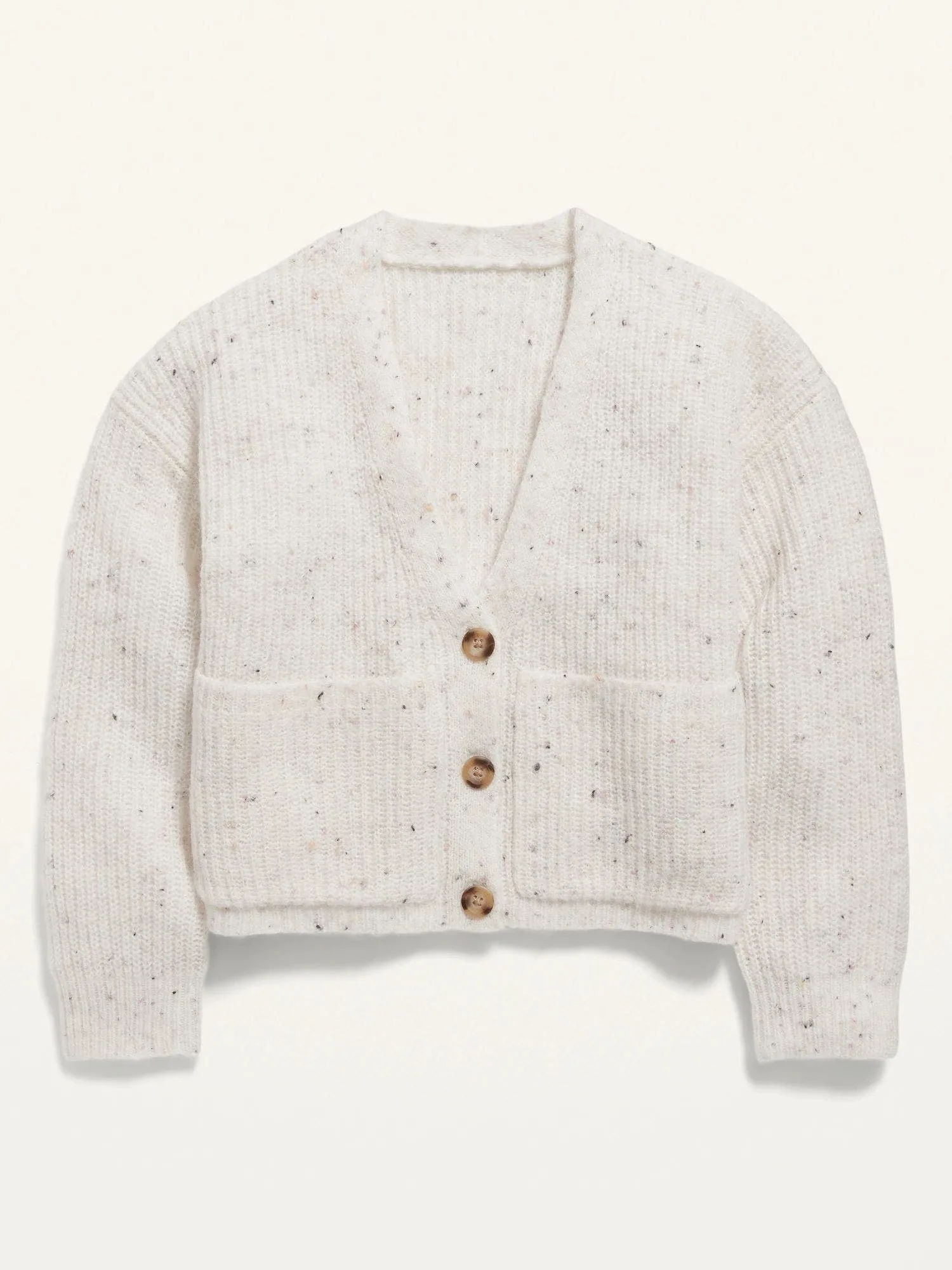 OLD NAVY Chaleco Old Navy Cardigan Recortado Girls Blanco