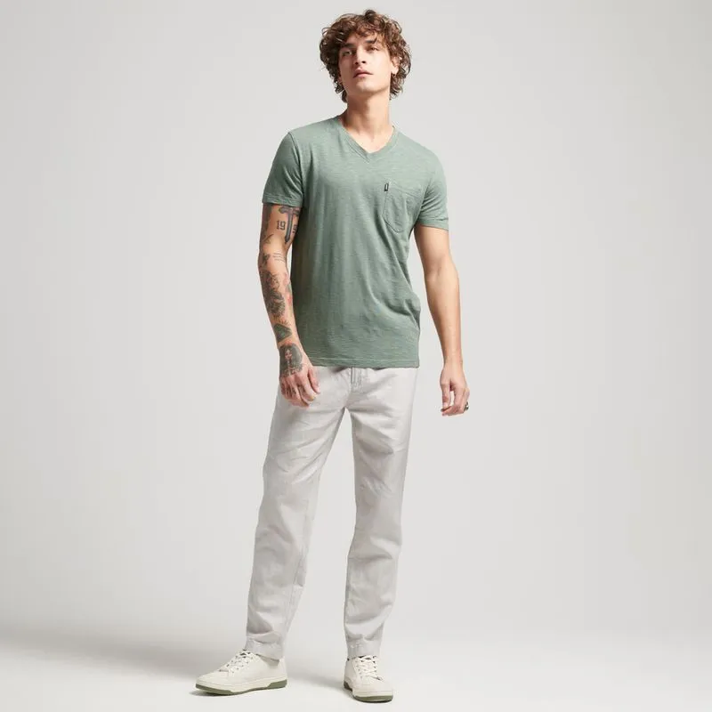 Pantalon Chino Para Hombre Studios Linen Jogger Superdry 51184