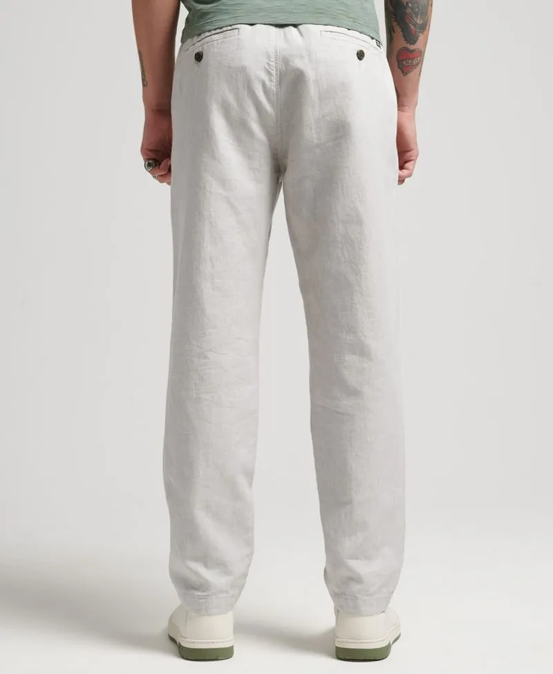 Pantalon Chino Para Hombre Studios Linen Jogger Superdry 51184