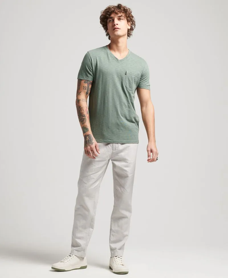 Pantalon Chino Para Hombre Studios Linen Jogger Superdry 51184