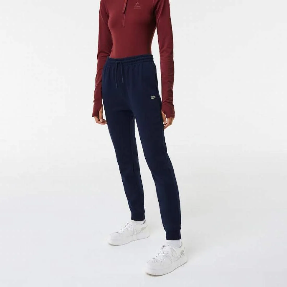 Pantalon Lacoste Azul Marino Mujer | LACOSTE