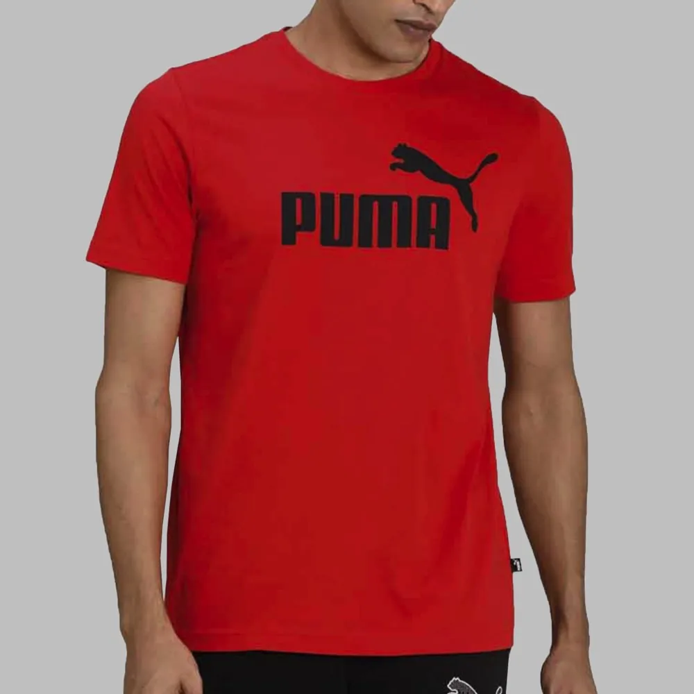 Playera Puma Essentials Logo Hombre