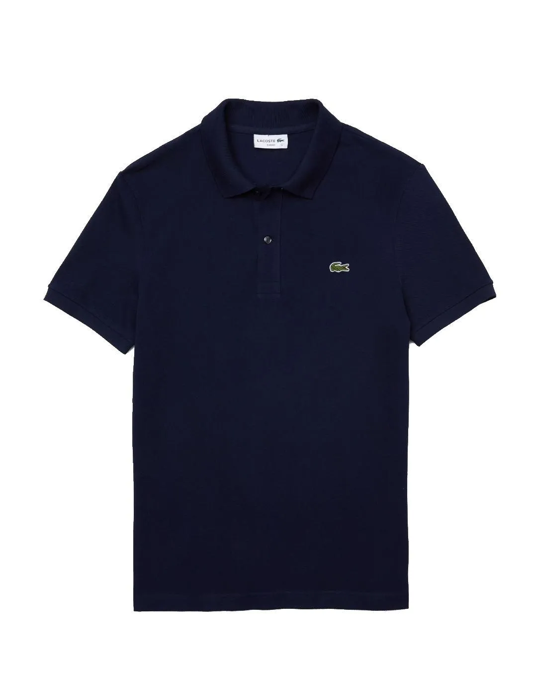 Polo azul marino slim fit Lacoste