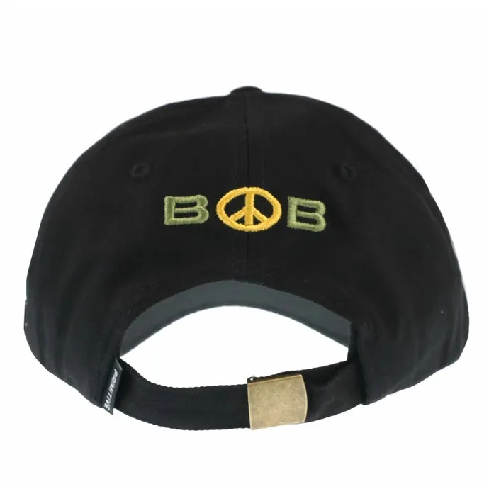 primitive gorra x bob marley trenchtown negro