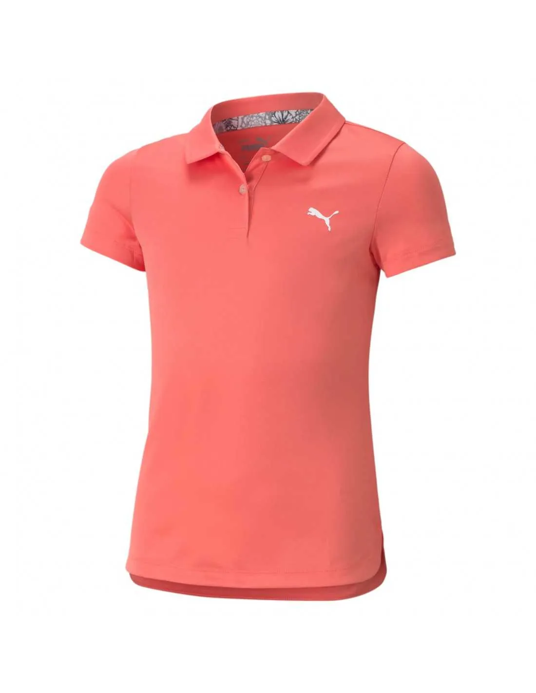 PUMA ESSENTIALS GIRLS POLO CORAL - POLO JUNIOR