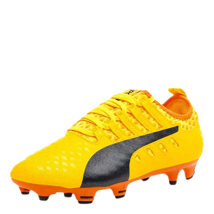 Puma evoPower Vigor 1 FG Jr Orange/Black