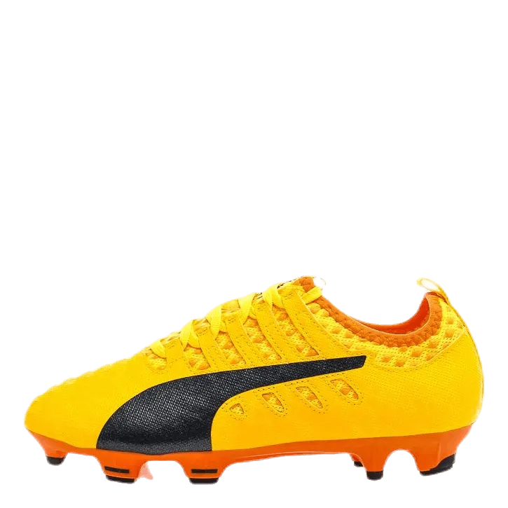 Puma evoPower Vigor 1 FG Jr Orange/Black