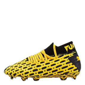 Puma Future 5.1 Netfit FG/AG Junior Black/Yellow