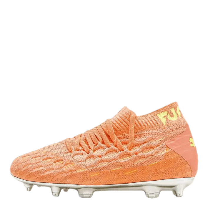 Puma Future 5.1 Netfit FG/AG Junior OSG Orange/Yellow