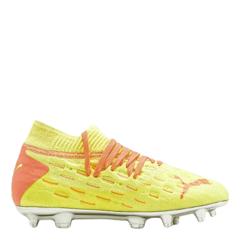 Puma Future 5.1 Netfit FG/AG Junior OSG Orange/Yellow