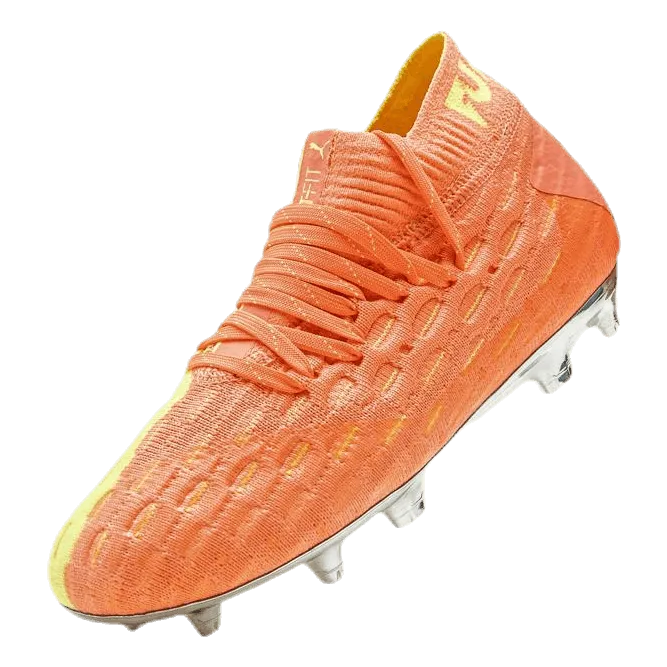 Puma Future 5.1 Netfit FG/AG Junior OSG Orange/Yellow