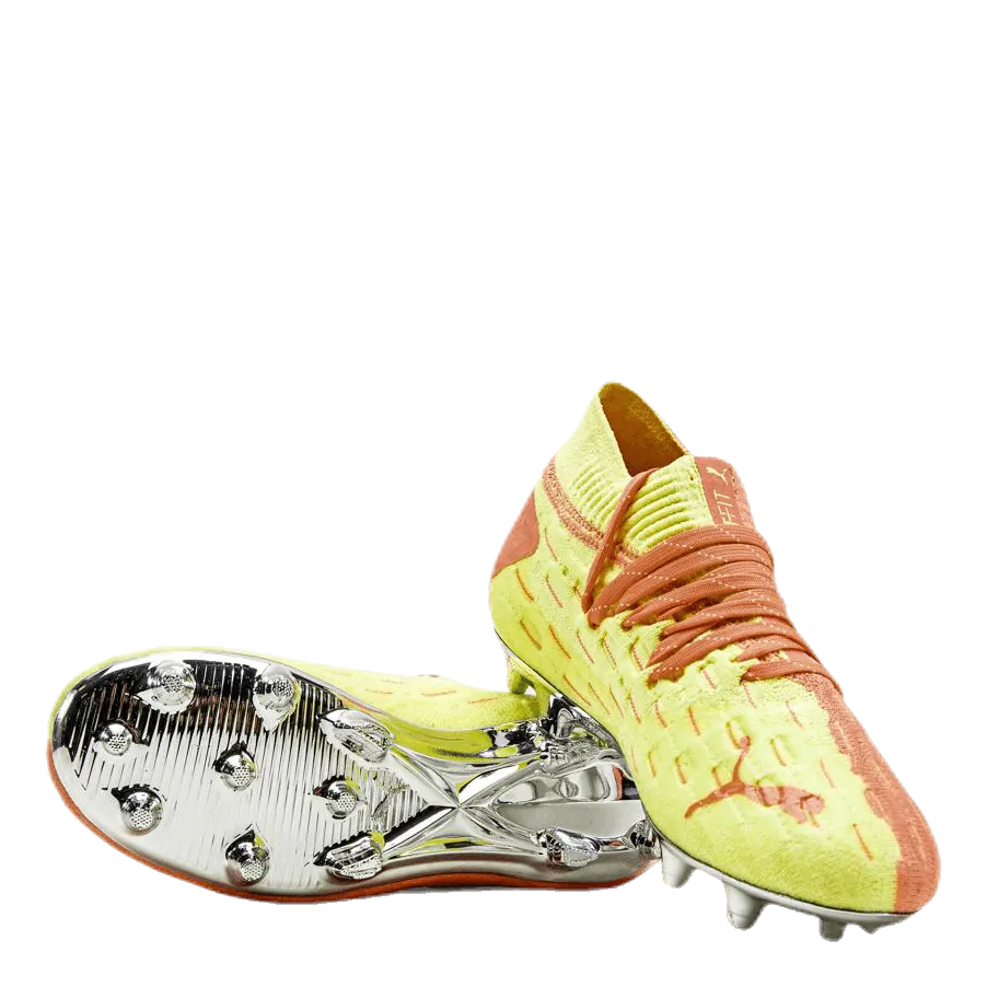 Puma Future 5.1 Netfit FG/AG Junior OSG Orange/Yellow