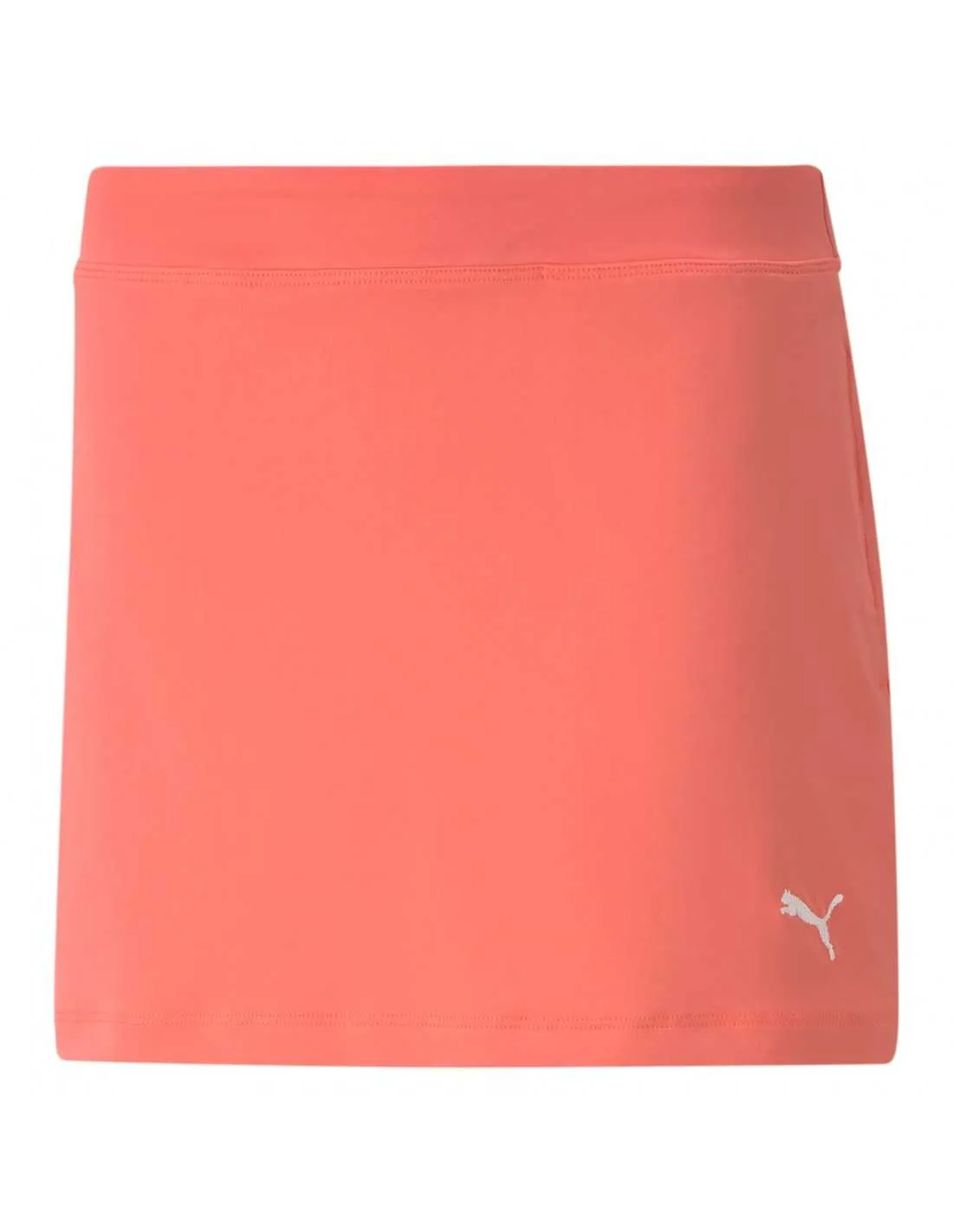 PUMA GIRLS SOLID KNIT SKIRT CORAL - FALDA JUNIOR