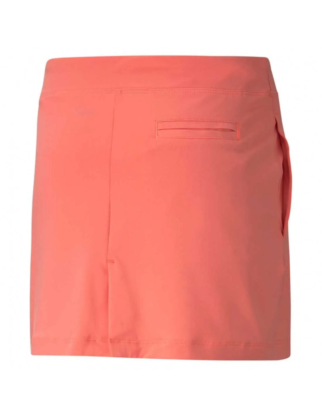 PUMA GIRLS SOLID KNIT SKIRT CORAL - FALDA JUNIOR