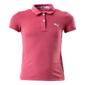 Puma Golf Girls Essential Polo Pink