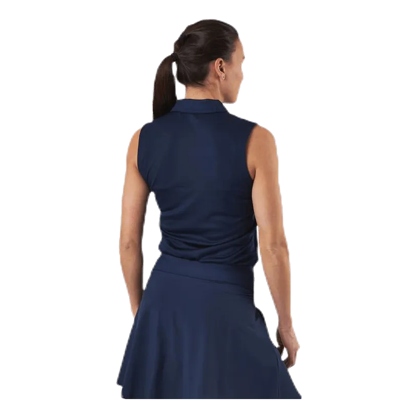 Puma Golf Rotation Sleeveless Polo Blue