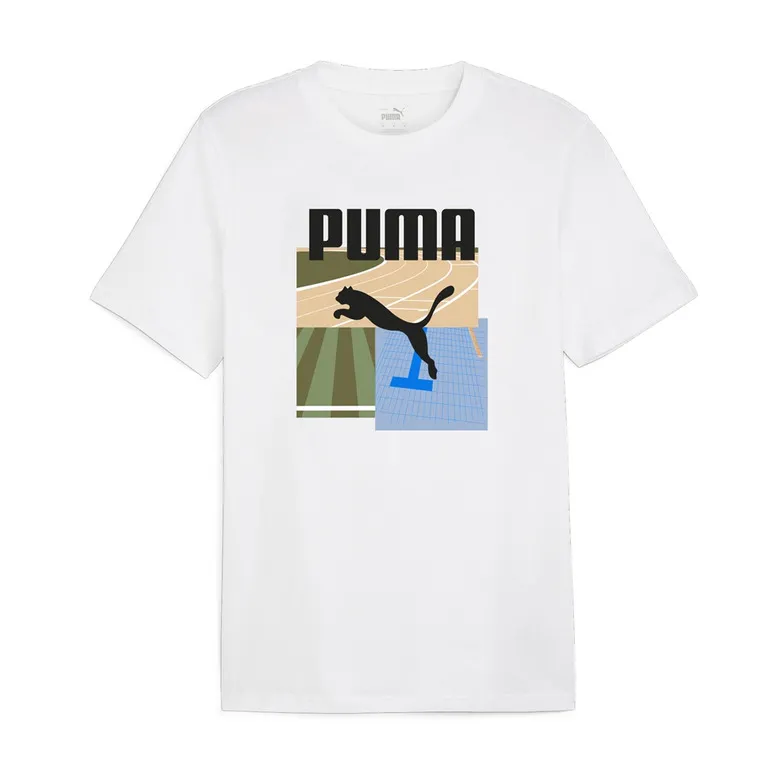 Puma GRAPHICS Summer Sports Tee II "White"