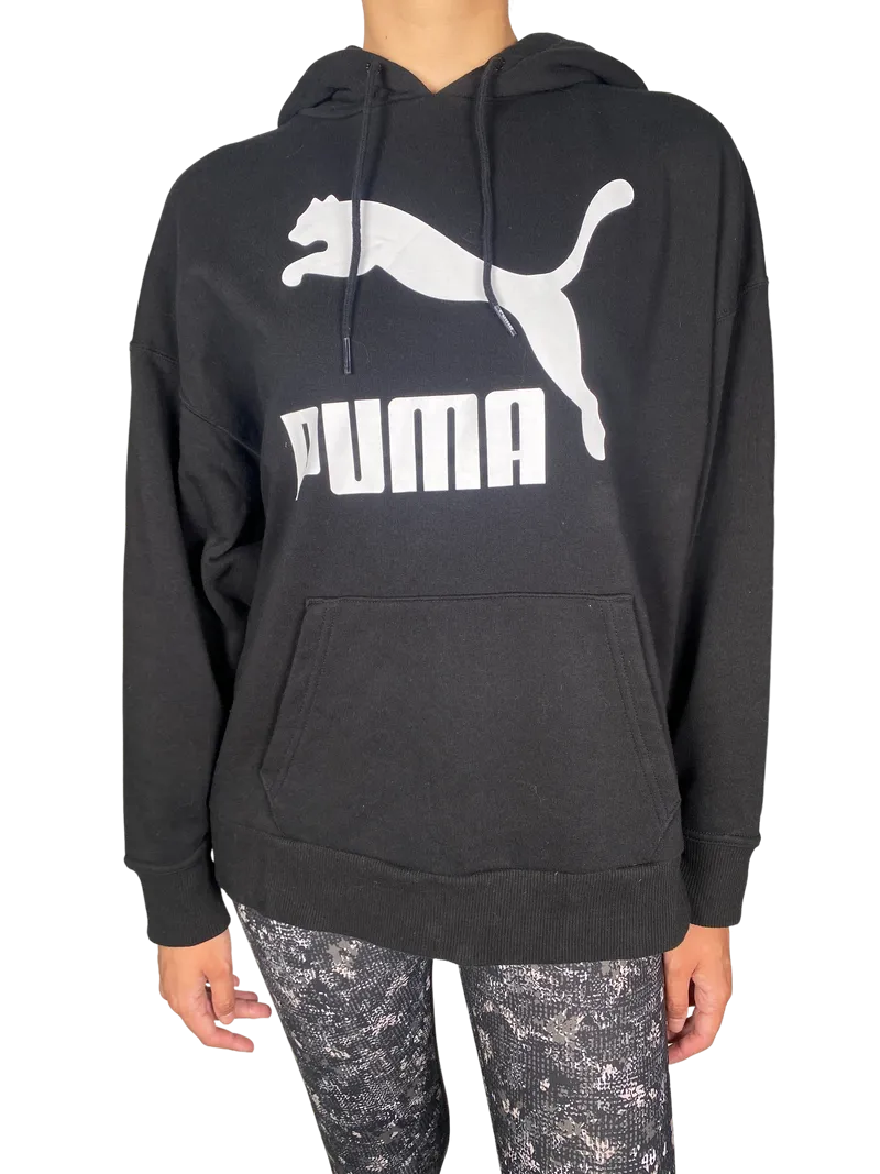 PUMA Polerón Negro Puma